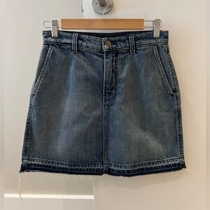 J Brand A Line Mini Skirt